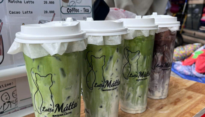 Cái Tiệm Latte Mátta - Matcha Latte - Đường 30 Tháng 4
