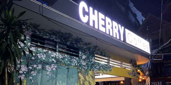 Matcha Latte & Trà Đào Cam Sả - Cherry Coffee