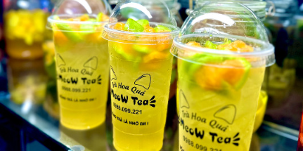 Trà Hoa Quả Meow Tea