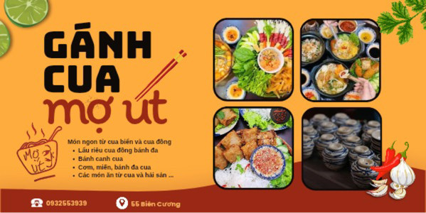 Gánh Cua Mợ Út - Bánh Canh Cua, Lẩu Cua & Cơm Cua - 55 Biên Cương, Quy Nhơn