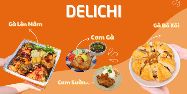 Bento Delichi - Cơm Gà Xối Mỡ, Cơm Gà Mắm Tỏi - Pasteur