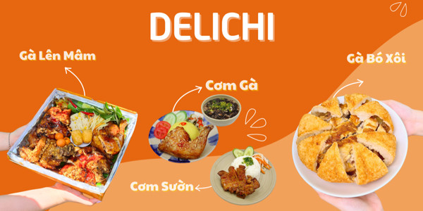 Bento Delichi - Cơm Gà Xối Mỡ, Cơm Gà Mắm Tỏi - Nguyễn Thái Bình