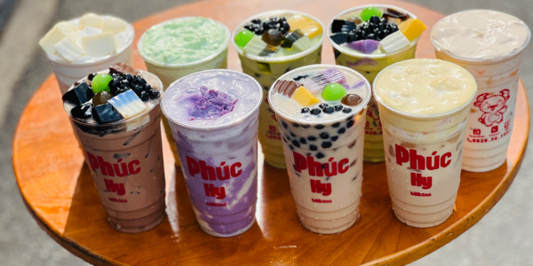Trà Sữa - Bánh Tráng Trộn Phúc Hy