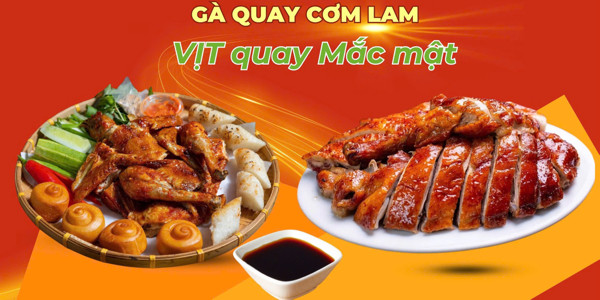 Vịt Quay Hương Đồng - Gà Nướng Ngũ Vị Cơm Lam, Bánh Bao Chiên