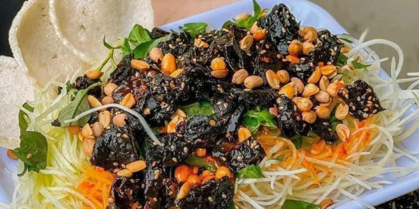 Cơm Cháy Chà Bông Mắm Hành, Gỏi Đu Đủ Khô Bò & Gỏi Cuốn - Lê Văn Lương