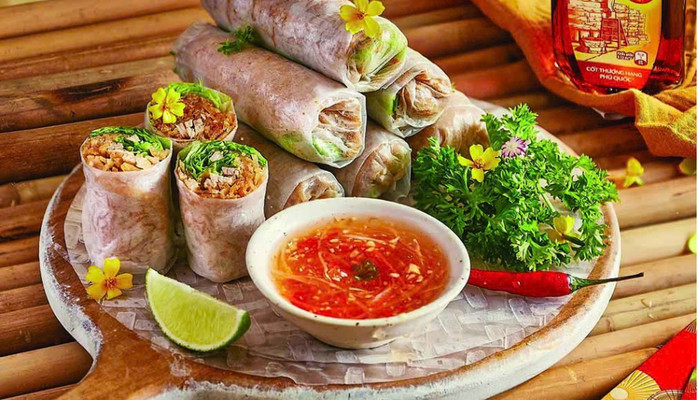 Đồ Cuốn Roll Roll - Bún Thịt Nướng - Đỗ Nhuận