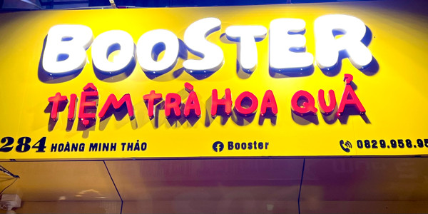 Booster - Nước Ép, Trà Hoa Quả & Ăn Vặt