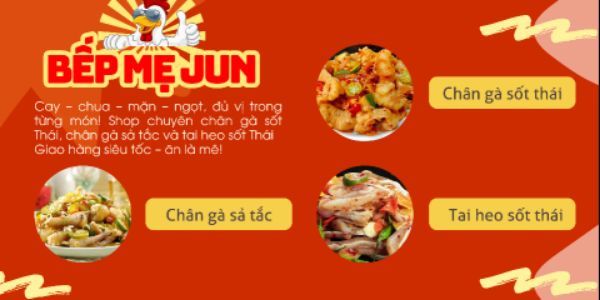 Bếp Mẹ Jun - Chân Gà Sả Tắc, Chân Gà Sốt Thái & Tai Heo Sốt Thái - Kim Giang