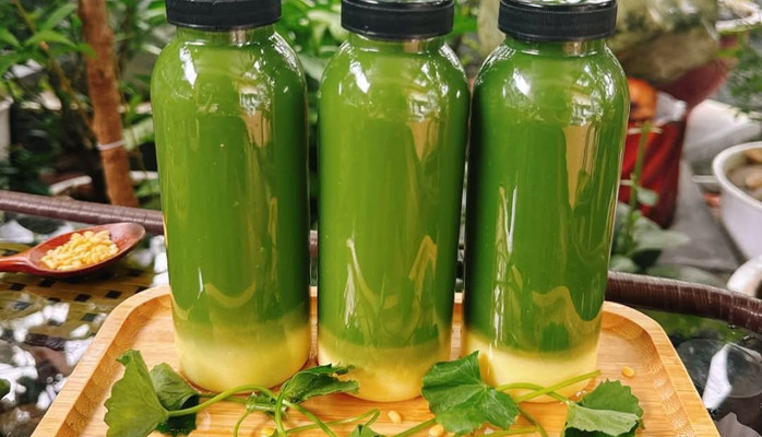 BẾP HUYỀN - NƯỚC RAU MÁ ĐẬU XANH NGUYÊN CHẤT