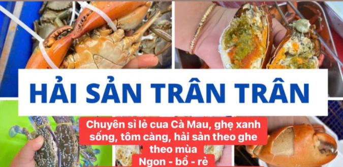 Hải Sản Trân Trân Quận 4 - Cua Ghẹ Bao Ăn - Lê Văn Lương