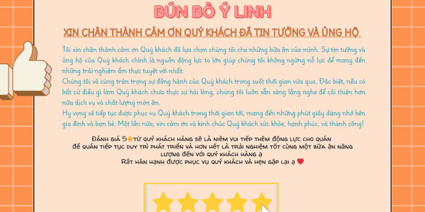 Bún Bò Ý Linh - Lê Hữu Kiều
