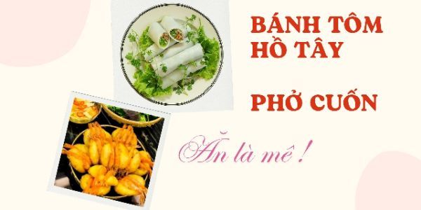 2B Double - Bánh Tôm Hồ Tây & Phở Cuốn