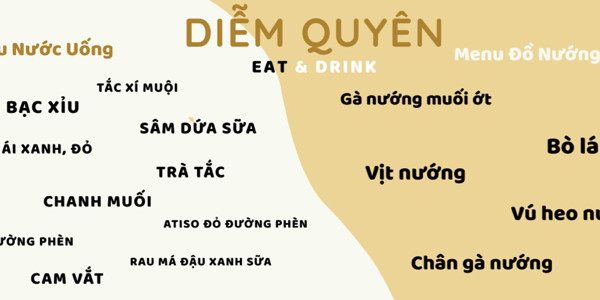 Diễm Quyên Eat & Drink - Thức Uống Và Đồ Nướng - 20 Tây Lân