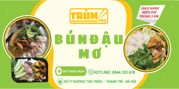 BÚN ĐẬU MƠ - TRÙM ĐẬU