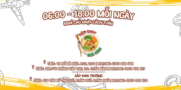Tiệm Chay Nhà Mình - Các Món Ăn Chay - 48 Hồ Bá Kiện