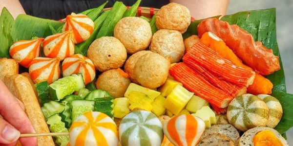 Ăn Vặt Mẹ Thỏ - Mì Trộn Indomie & Viên Chiên - Đội Nhân