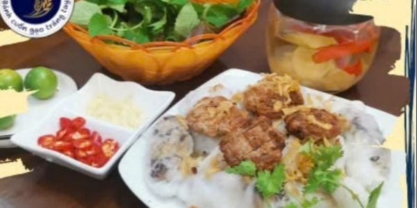 BÁNH CUỐN BÔNG LÚA GẠO TRÁNG TAY