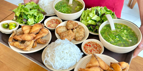 Bún Cá Chấm Hạnh Béo - Duy Tân