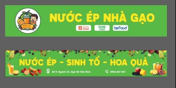 Nước Ép Nhà Gạo - Trần Bình