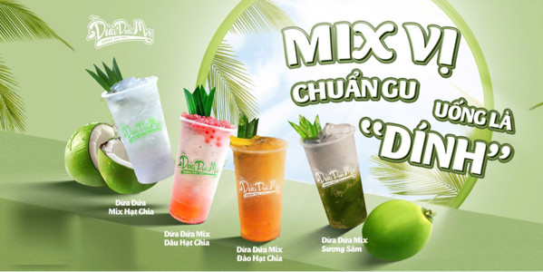 T.M - Cafe & Dừa Dứa Mix - Phan Chu Trinh