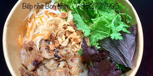 Bếp Nhà Bon Nhím - Bún Trộn & Nem Lụi Huế - Vũ Tông Phan