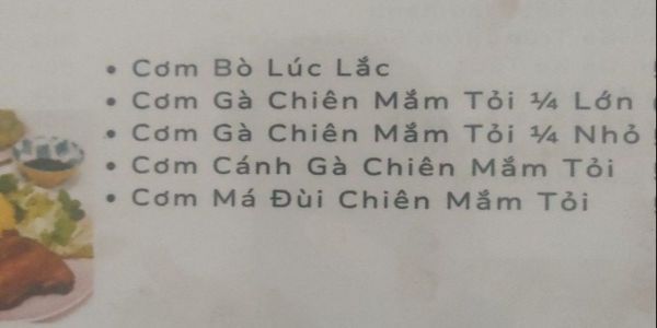 Cơm Và Ăn Vặt ÚT MAI