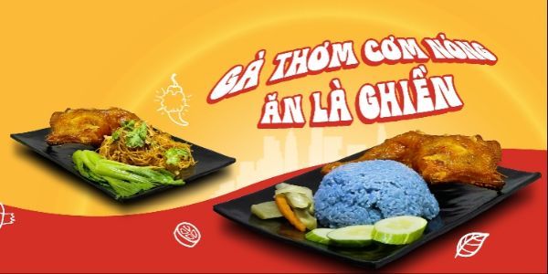 Cơm Gà Quay Ngọc Vy - Cơm Văn Phòng - Lê Lư