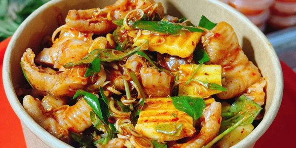 Món Ăn Vặt Vũng Tàu, Chân Gà Sốt Thái Thành Đạt