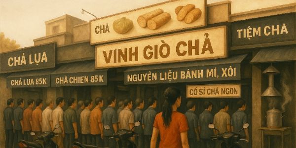 Chả Lụa Sạch - Vinh Giò Chả - 157 Phạm Ngọc Thạch