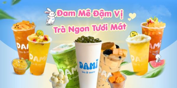 TIỆM TRÀ, BÁNH DAMI TEA & MORE - Trà Sữa, Trà Trái Cây & Cà Phê - 446 ...