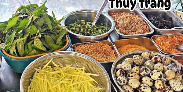Bánh Tráng Trộn Mỡ Hành & Tóp Mỡ Cô Hiền - Ăn Vặt