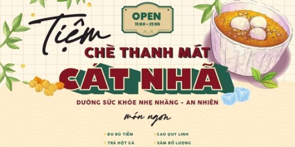 Chè Thanh Mát Cát Nhã - Thủ Khoa Huân