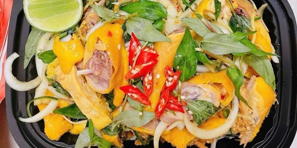 Tiệm Ăn Vặt, Gà Ủ Muối & Nem Chua Rán - Đũm Rôpe