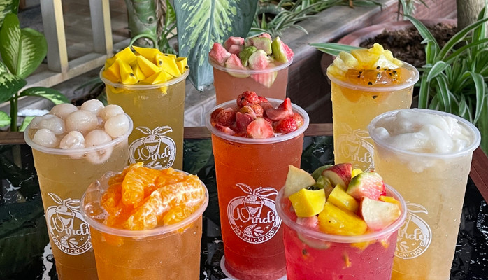 Trà Trái Cây Tươi Windy - Trà Trái Cây 100% Không SYRUP - Hùng Vương