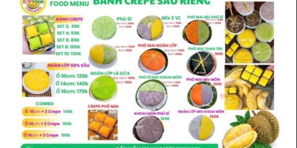 Bánh Sầu Riêng TP FOOD - 127 Phạm Văn Đồng