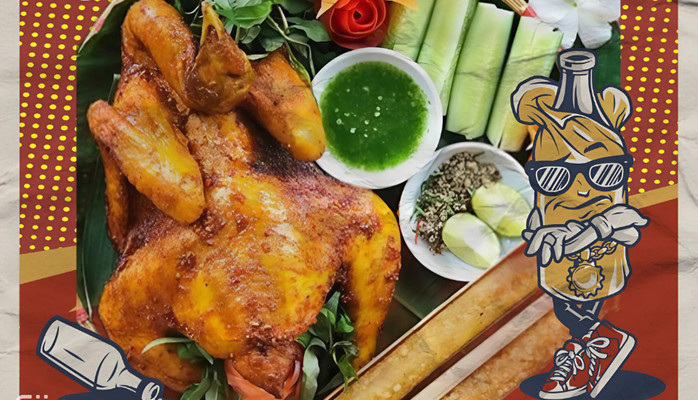 Gà Nướng Cơm Lam Hải An - Các Loại Gà Nướng - 325 Hoàng Văn Thụ