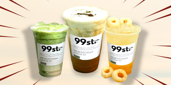 99 ST Coffee - Trà Trái Cây Matcha Latte