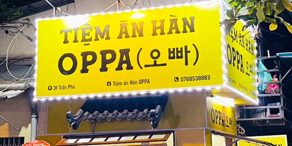 Tiệm Ăn Hàn Oppa - Trần Phú