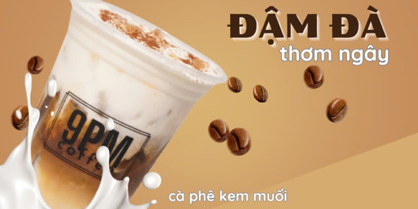 9PM Coffee - Cà Phê Kem Muối - 56 Lê Văn Lộc