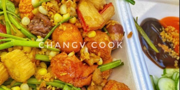 ChangV Cook - Cá Viên, Chân Gà & Gà Sốt - Đường F