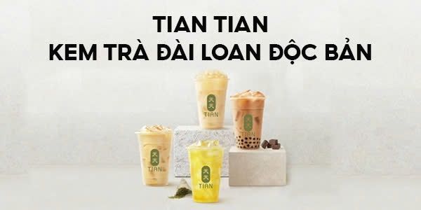 Tian Tian - Trà Sữa Đài Loan Thượng Hạng