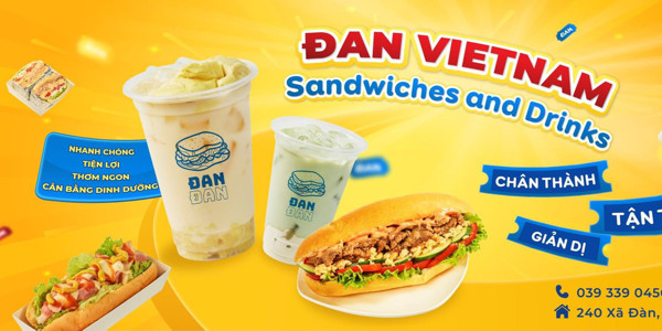 Đan VietNam - Sandwiches & Drinks - Lạc Trung