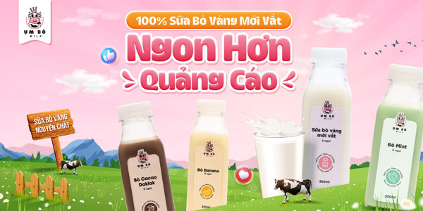 Sữa Bò Váng - Ụm Bò Milk - 261 Tô Hiến Thành