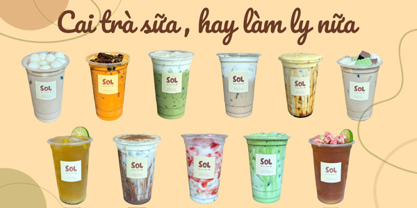 SoL Milk Tea - Trà Sữa Đậm Vị Nhà Làm & Ăn Vặt - Ông Ích Khiêm