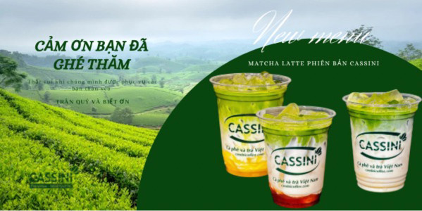 Cassini - Trà Tươi Pha Máy - Tôn Đản