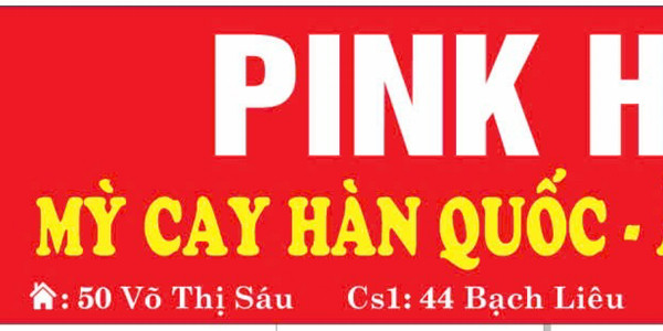 Pink House UNI 2 - Quán Mì Cay & Trà Sữa - 50 Võ Thị Sáu