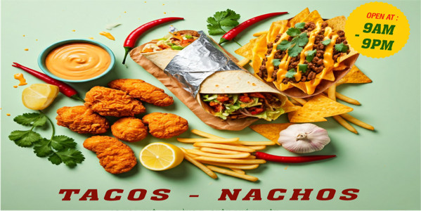 CHUBBY Tacos - Nachos & Tea - Hoa Huệ