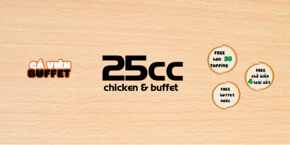 25CC Chicken - Gà Rán Hàn Quốc & Chân Gà Sốt Thái - 383 Ông Ích Khiêm