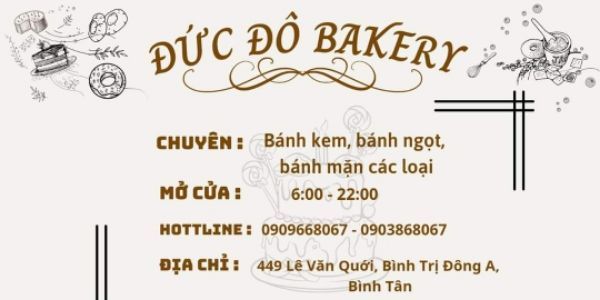 Bakery Đức Đô - Lê Văn Quới