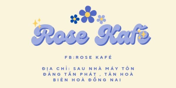 Tiệm Rose Kafe - Cà Phê - Đường Chợ Thánh Tâm